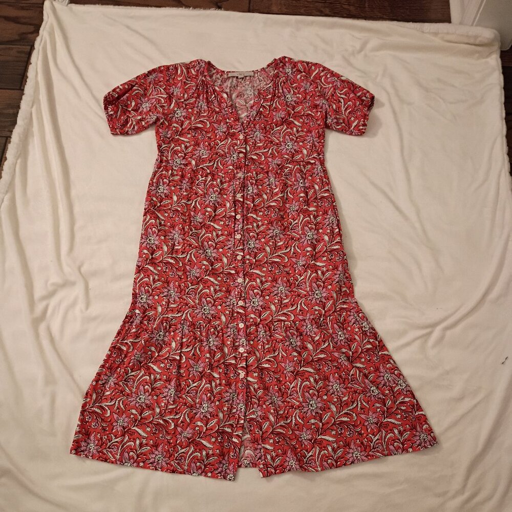Loft Button Down Dress